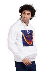 Lord Shiva Print Hoody Men ( white ) - Image 5