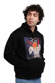 Lord Shiva Print Hoody Men ( Black ) - Image 3